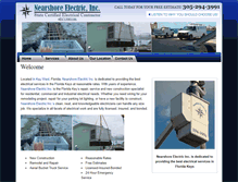 Tablet Screenshot of nearshoreelectric.com